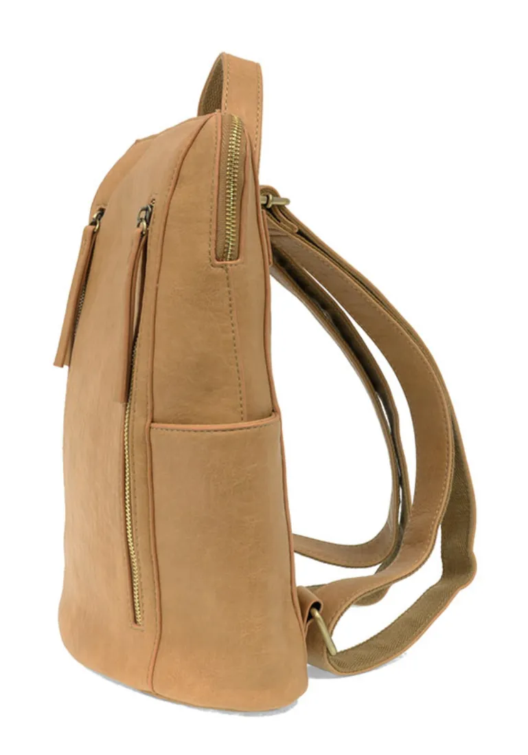 JOY SUSAN RAEGAN DOUBLE ZIP BACKPACK