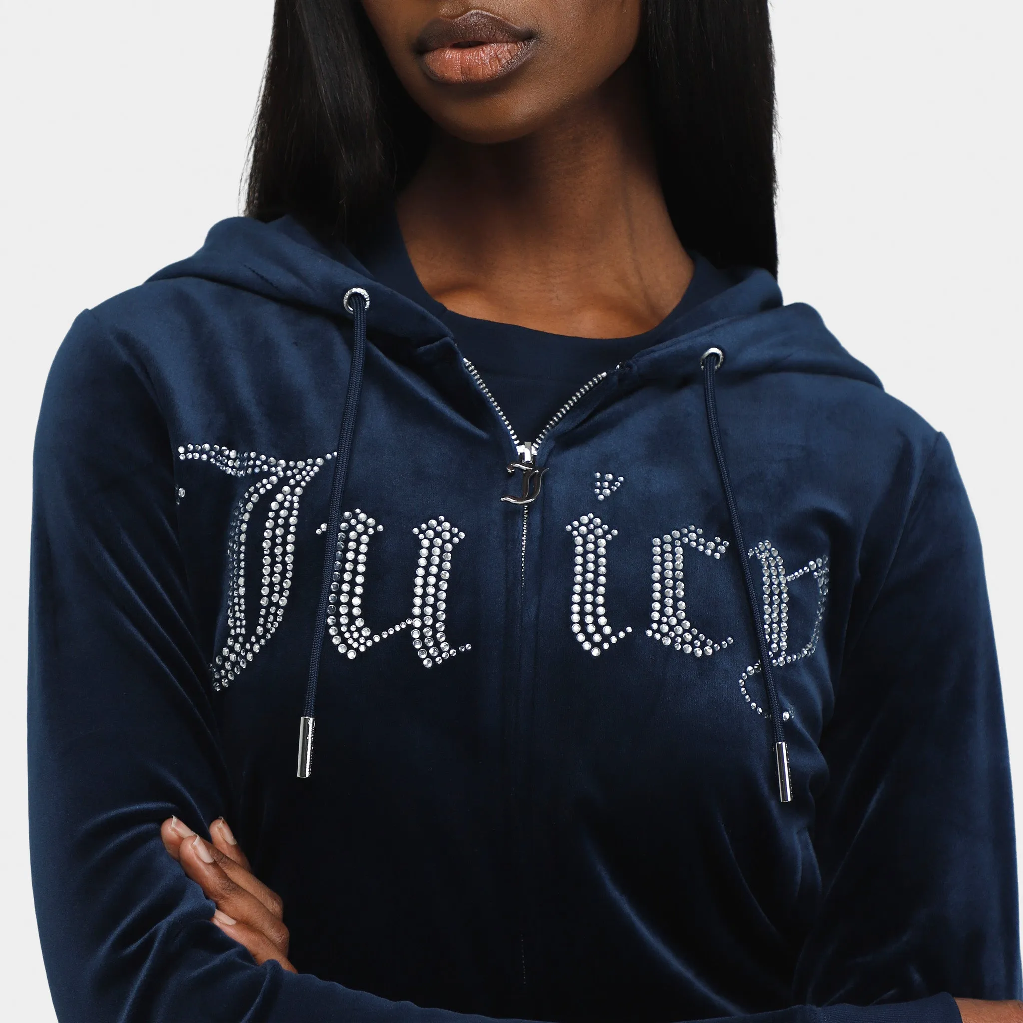 Juicy Couture Women's Classic Hoodie / Regal Blue