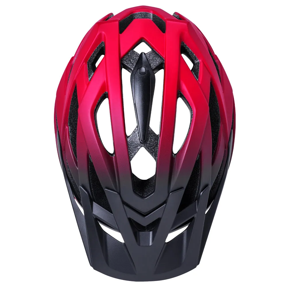 Kali Lunati 2.0 MTB Helmet - Fade Matt Black-Red