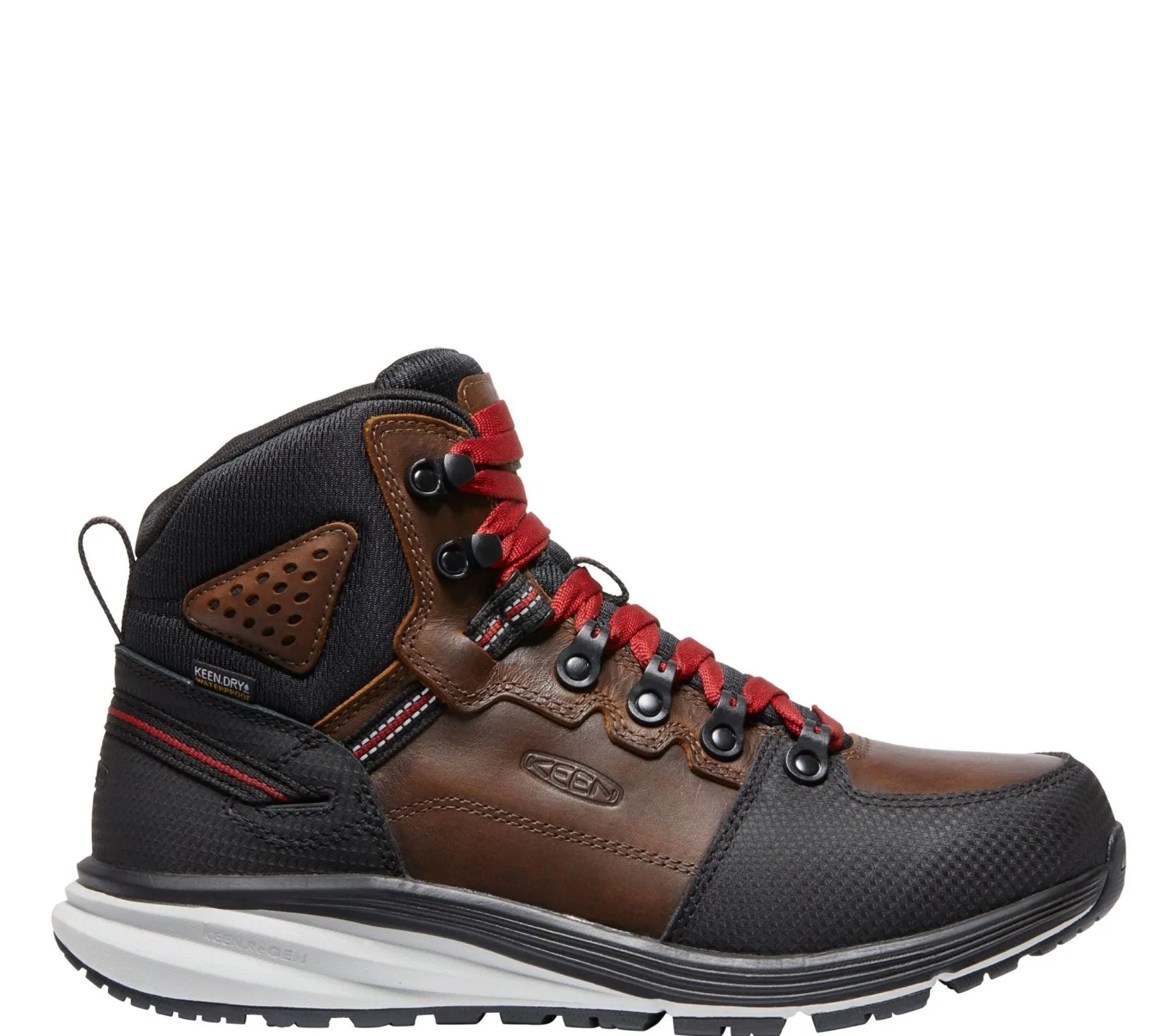 KEEN Utility Men's Red Hook Waterproof Soft Toe Work Boot