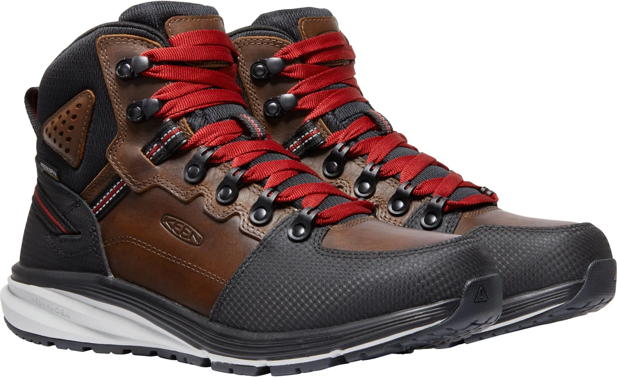 KEEN Utility Men's Red Hook Waterproof Soft Toe Work Boot