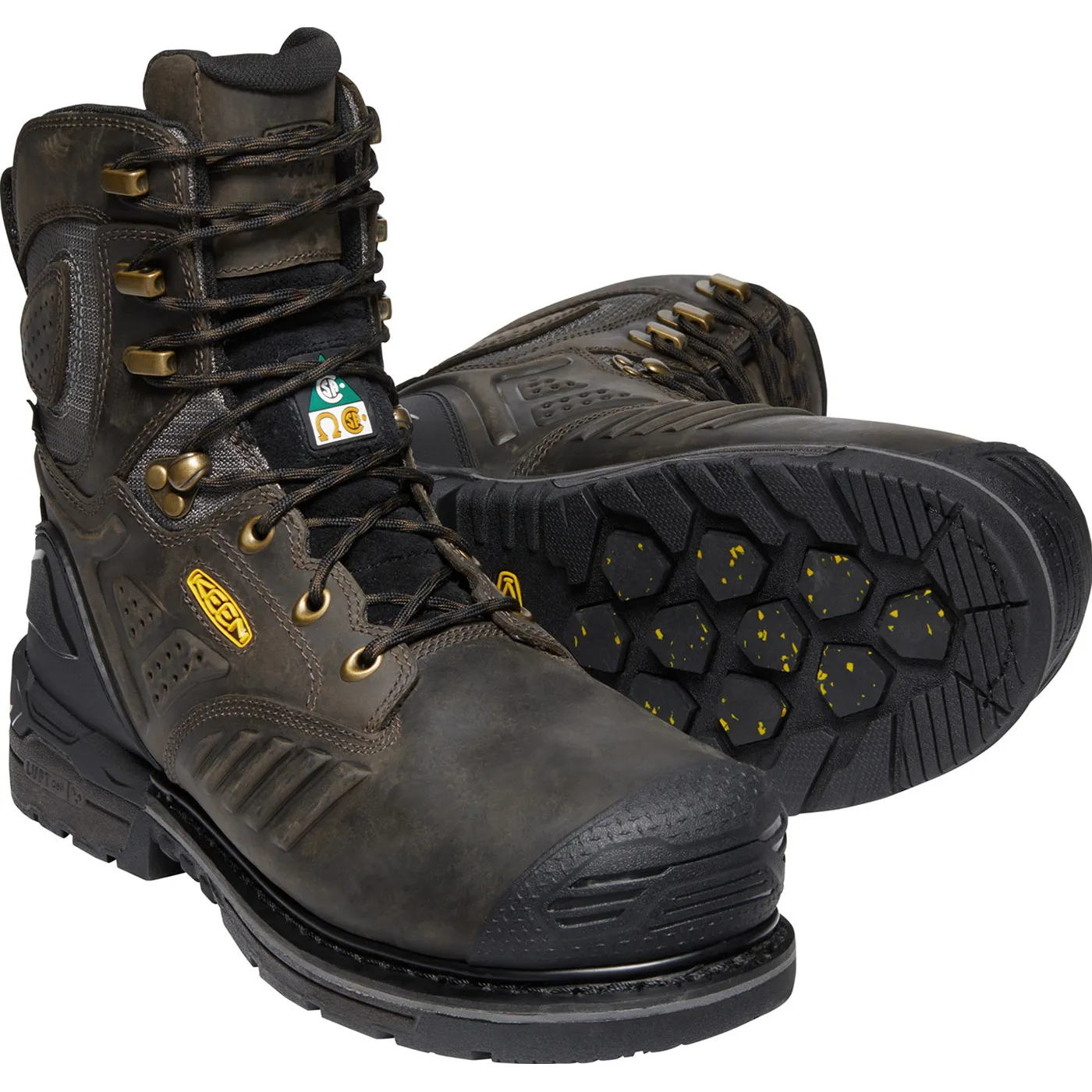 KEEN Utility® Philadelphia Men's CSA Carbon-Fiber Toe Puncture-Resistant 600G Insulated Waterproof Work Boot