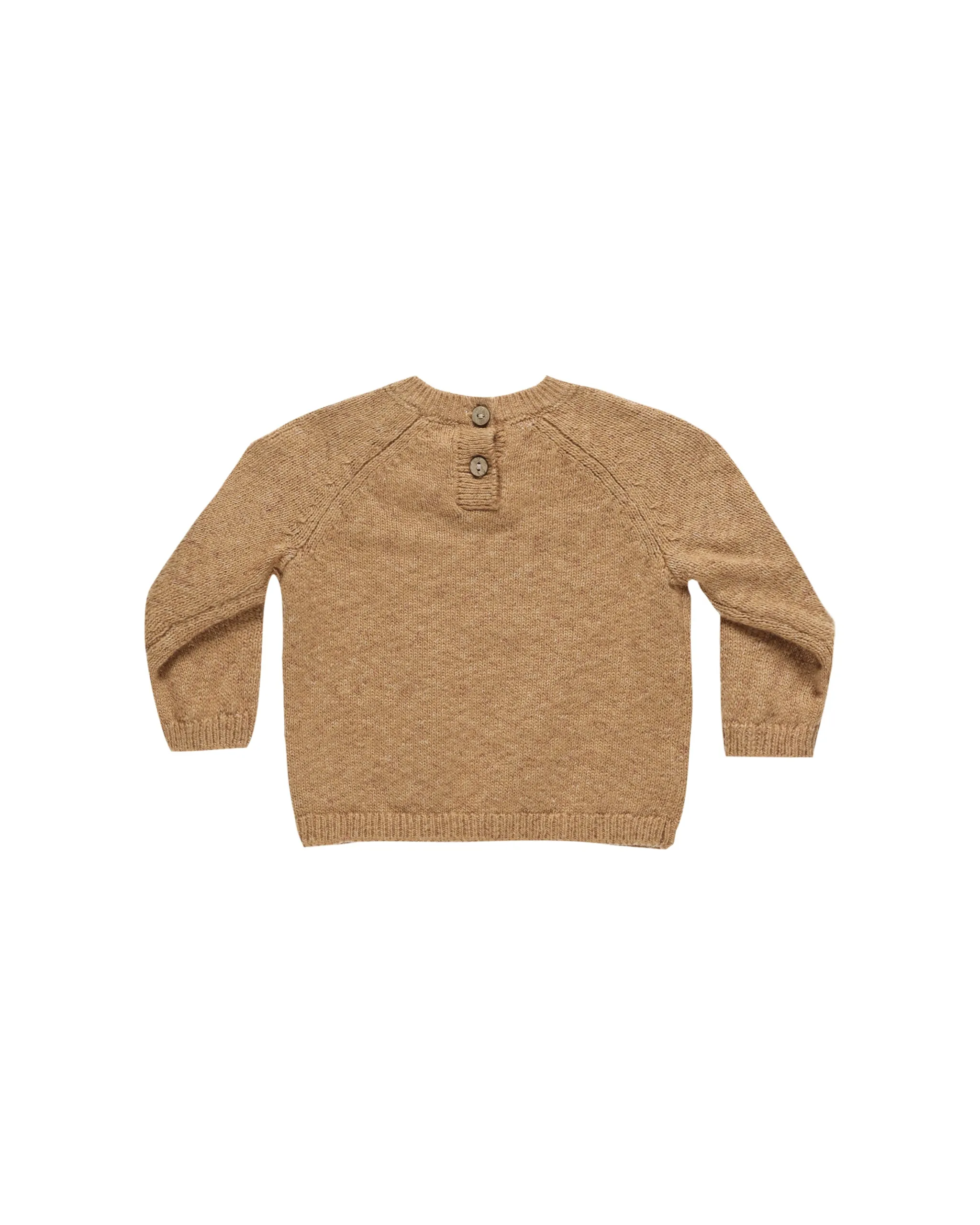 KNIT SWEATER || SPECKLED GOLDEN