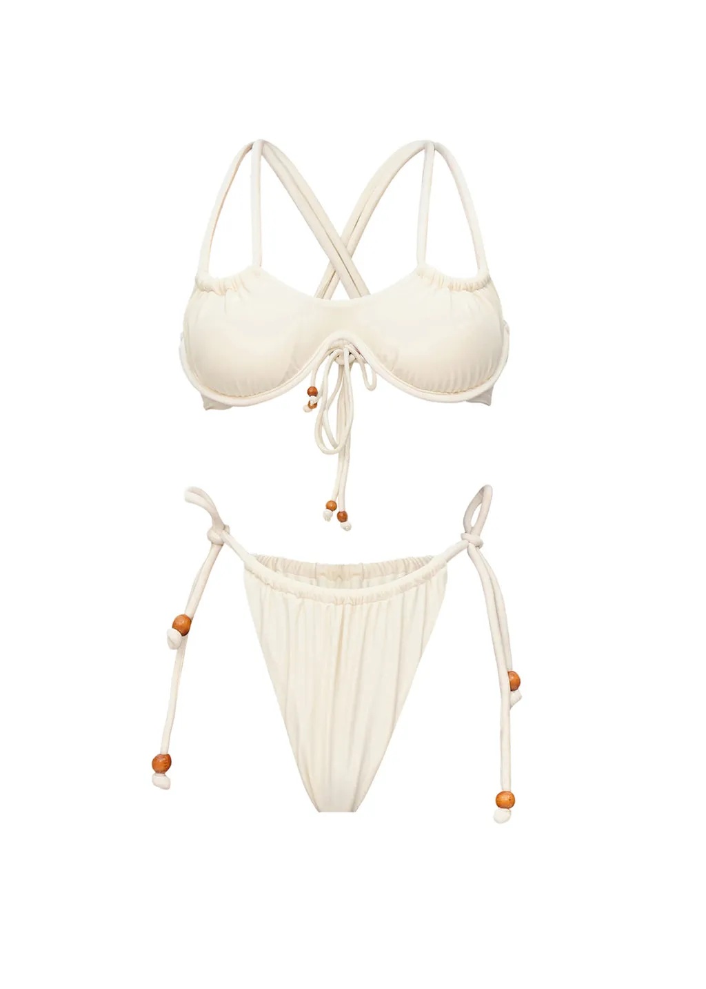 LANI BIKINI - IVORY