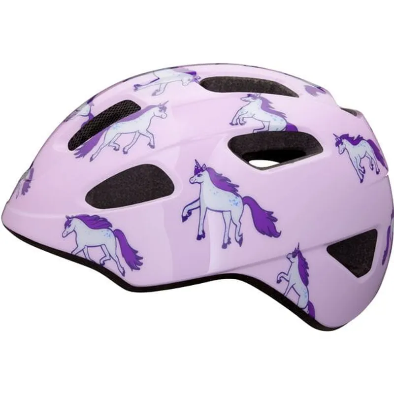 Lazer NutZ KinetiCore Uni-Youth Helmet in Unicorn Pink