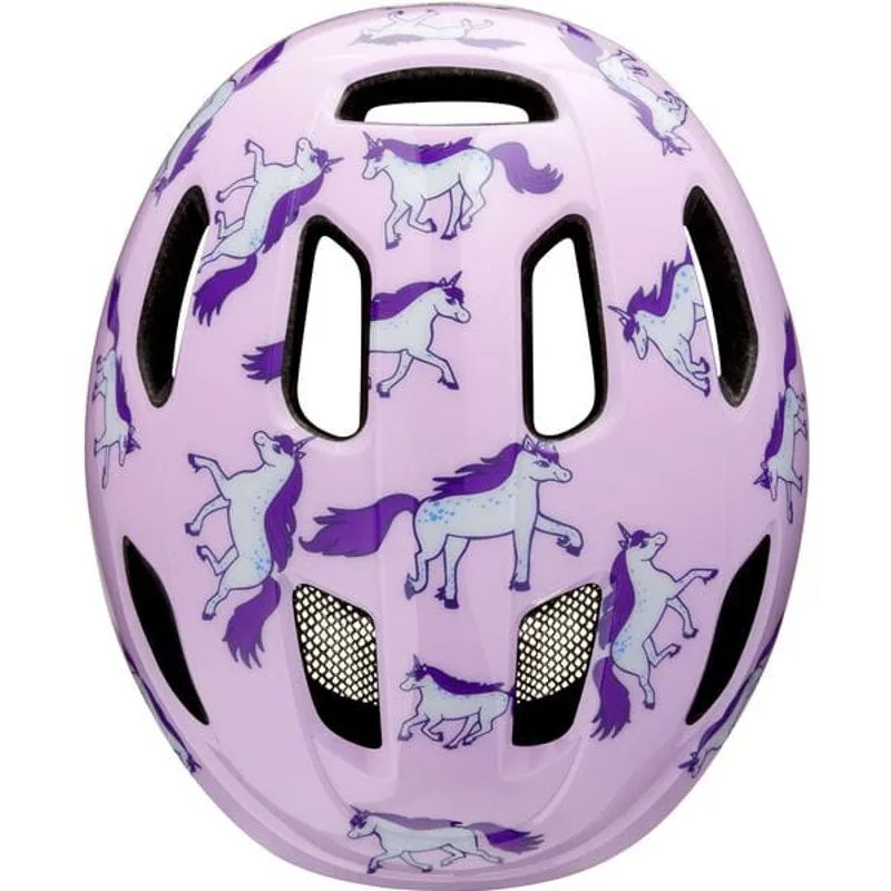 Lazer NutZ KinetiCore Uni-Youth Helmet in Unicorn Pink