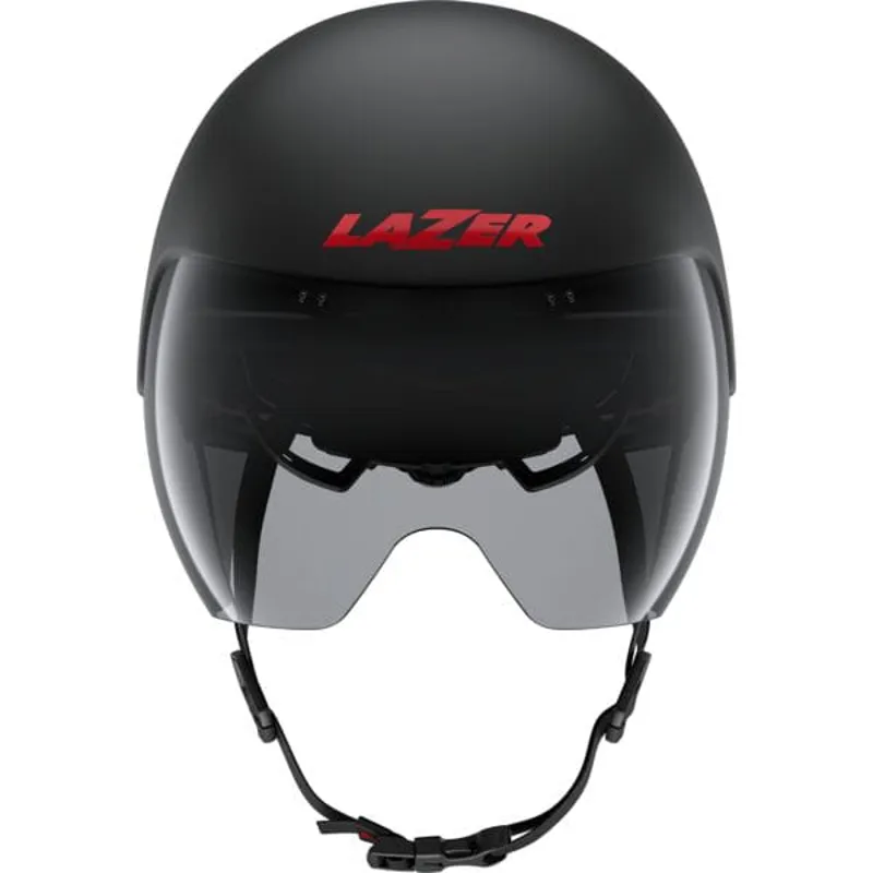 Lazer Volante Aero Helmet with KinetiCore in Black and Red