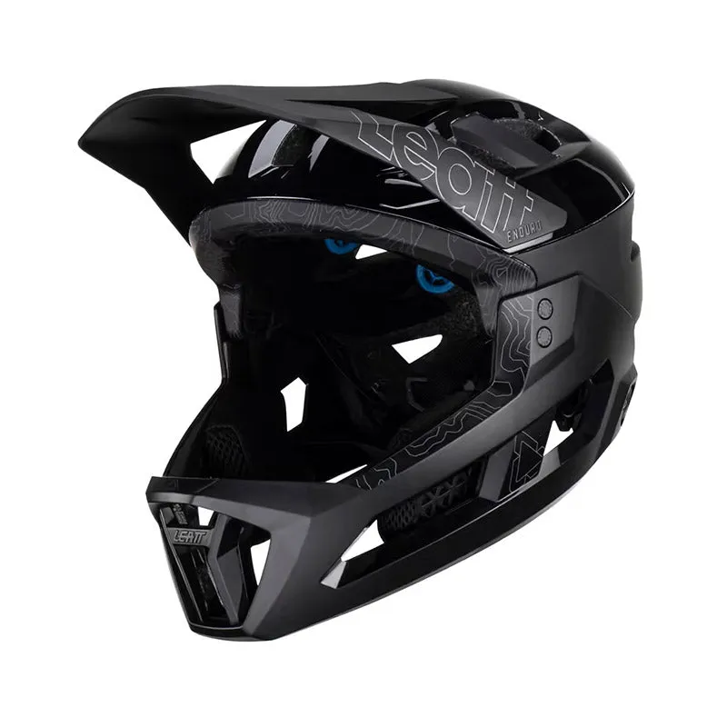 Leatt MTB Enduro 3.0 Full Face Helmet - Stealth - 2023