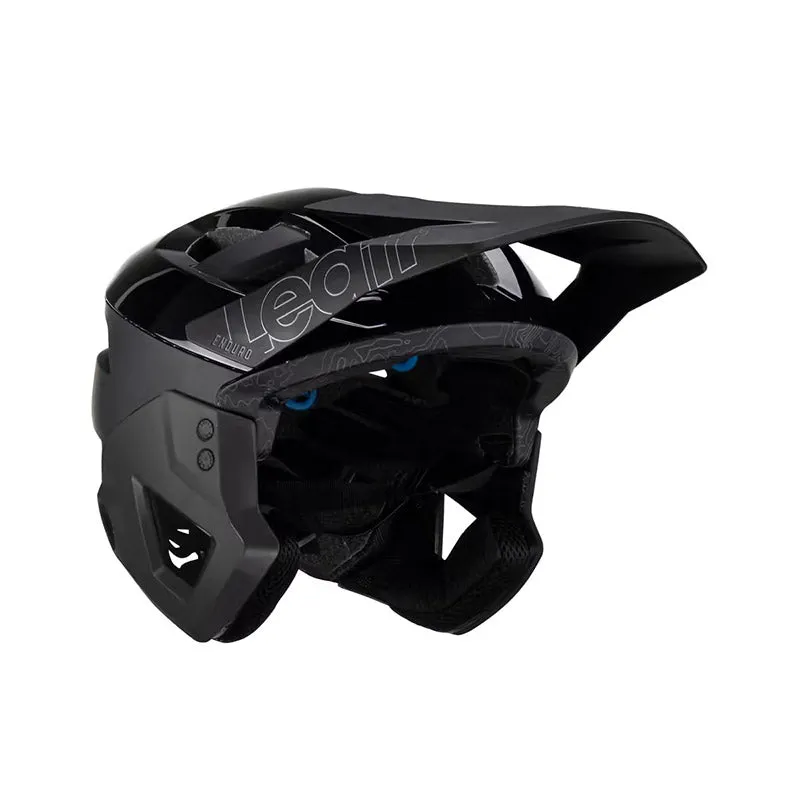 Leatt MTB Enduro 3.0 Full Face Helmet - Stealth - 2023