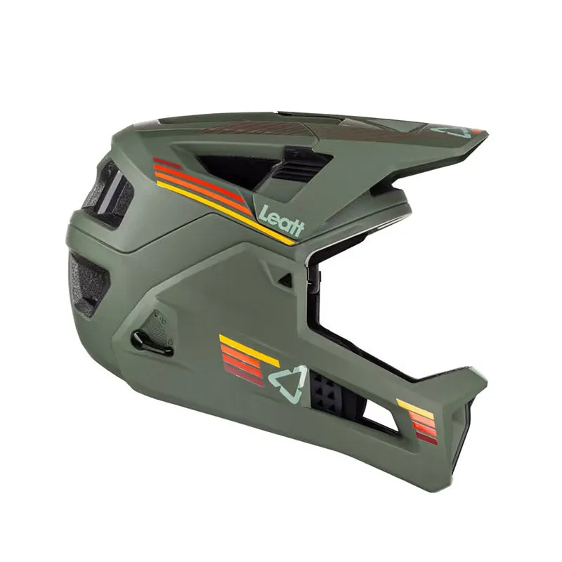 Leatt MTB Enduro 4.0 Full Face Helmet - Pine - 2023