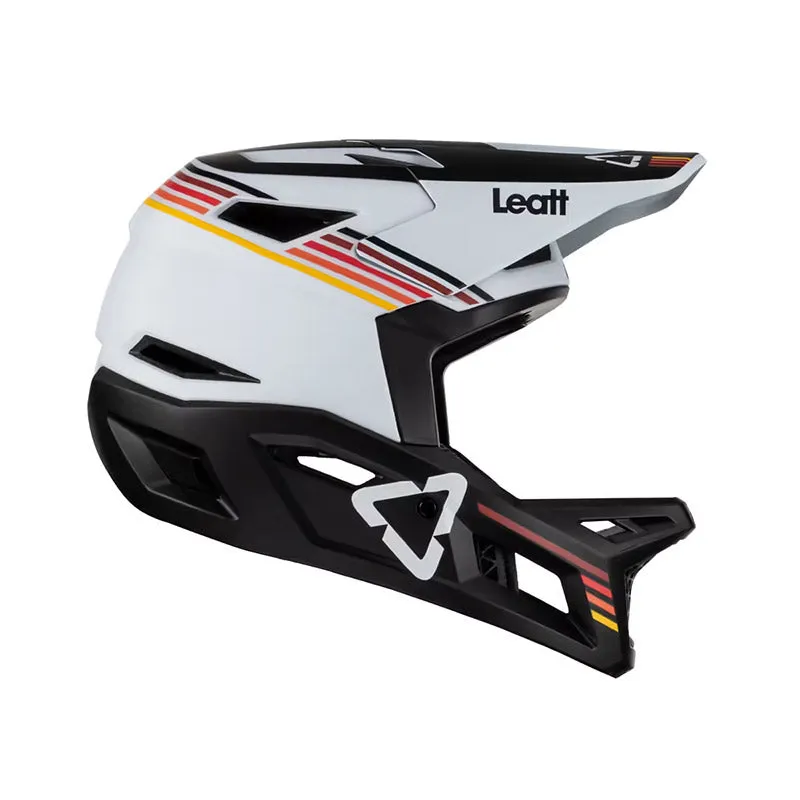 Leatt MTB Gravity 4.0 Full Face Helmet - White - 2023