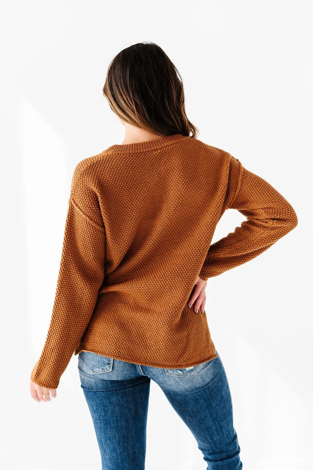 Leo Textured Sweater Set