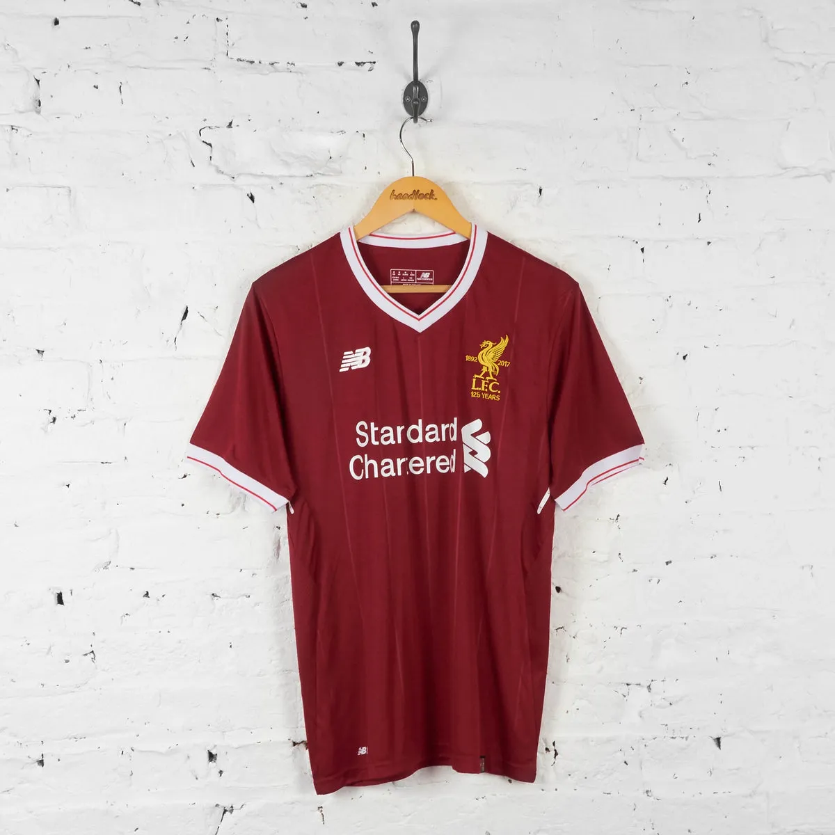 Liverpool 2017 New Balance Home Football Shirt - Red - M