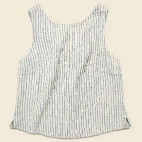 Lola Tank - Ash Stripe