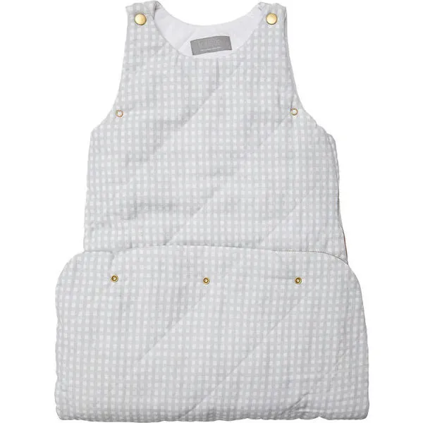 Louelle. Sleeping Bag, Grey Gingham