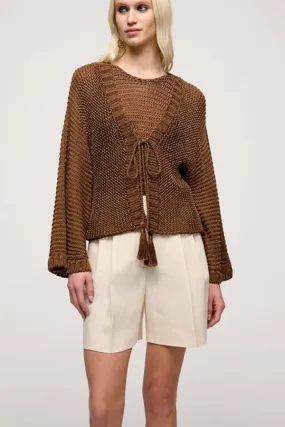 Luisa Spagnoli COLLANTE CROPPED CARDIGAN