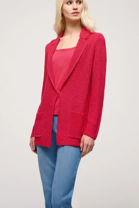 Luisa Spagnoli CUSCINETTO RED UNSTRUCTURED CARDIGAN