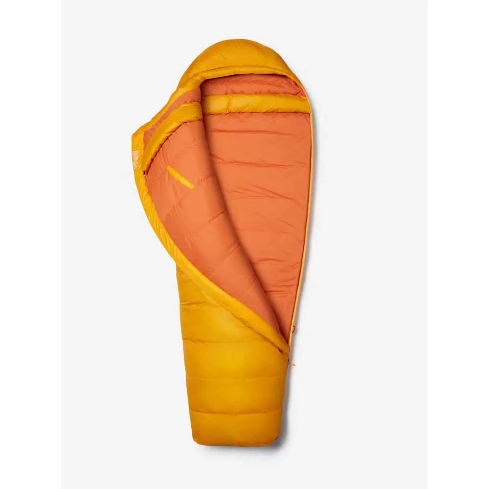 Marmot Lost Coast 5 Left Zipper Sleeping Bag - Golden Sun/Tangelo