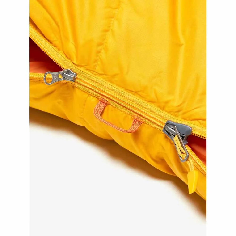 Marmot Lost Coast 5 Left Zipper Sleeping Bag - Golden Sun/Tangelo