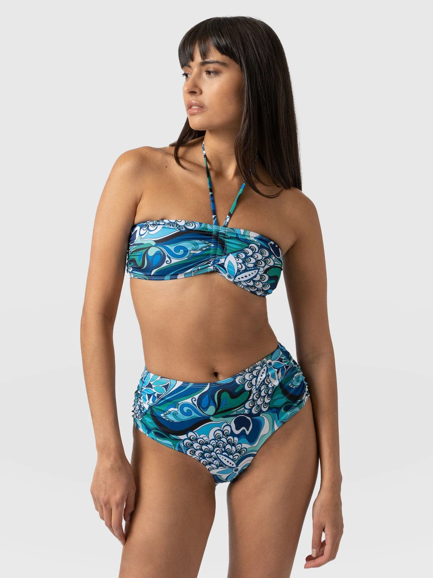 Maya Bandeau Bikini Bottom - Paradise