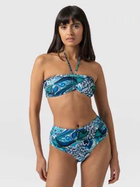 Maya Bandeau Bikini Bottom - Paradise