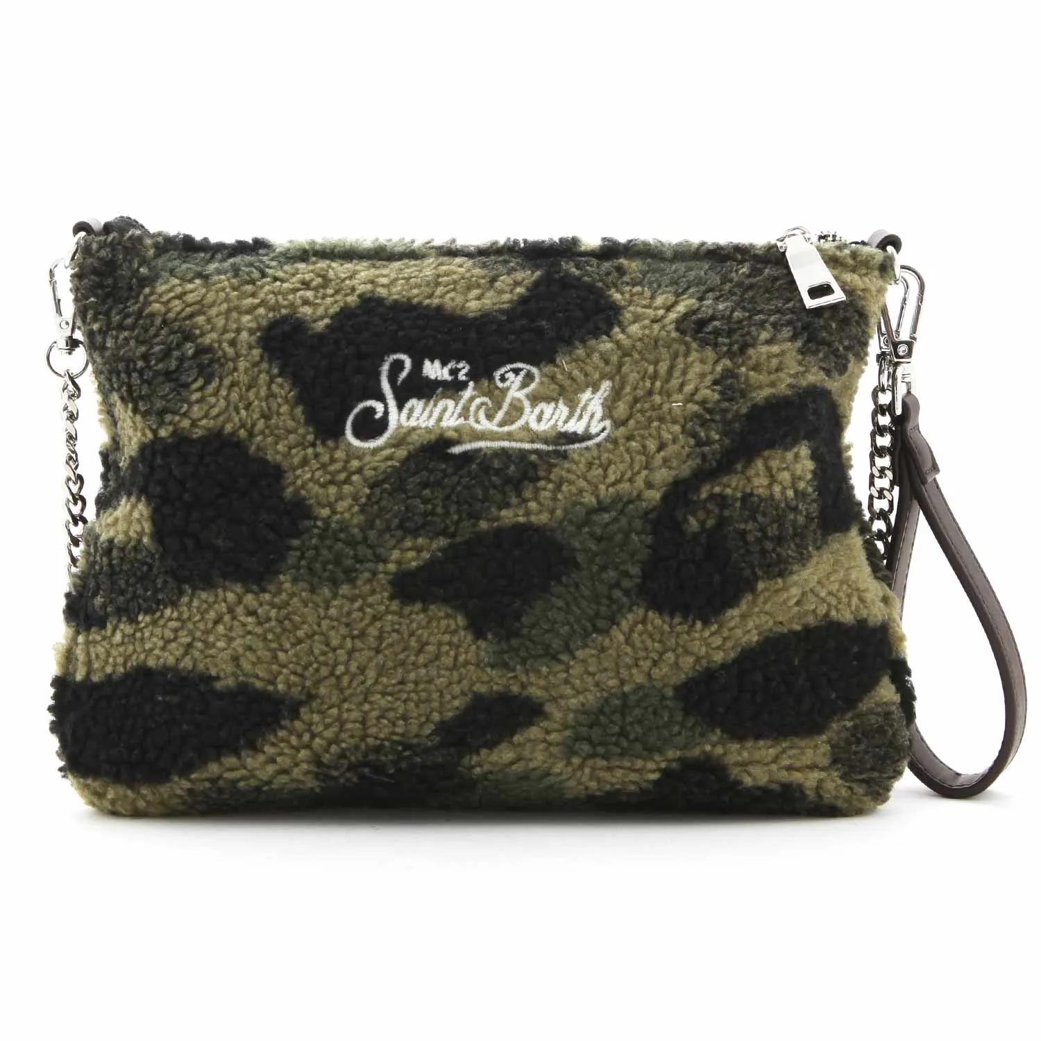 Mc2 Saint Barth Camouflage Shoulder Bag For Girl