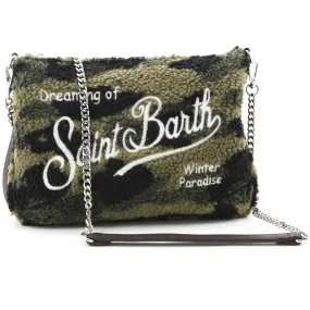 Mc2 Saint Barth Camouflage Shoulder Bag For Girl