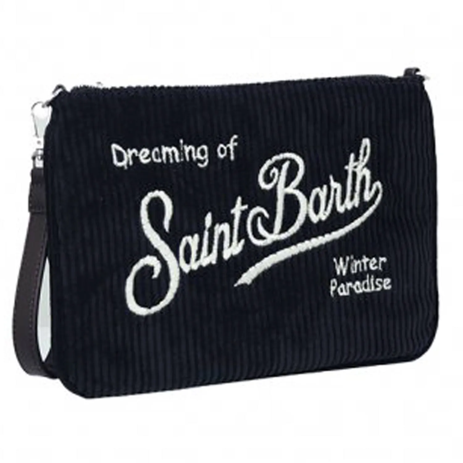 Mc2 Saint Barth Girl Black Shoulder Bag 01