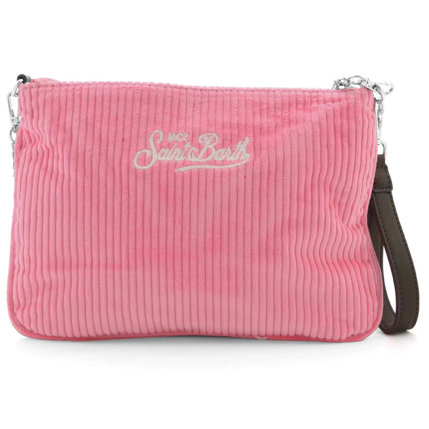 Mc2 Saint Barth Pink Shoulder Bag For Girl