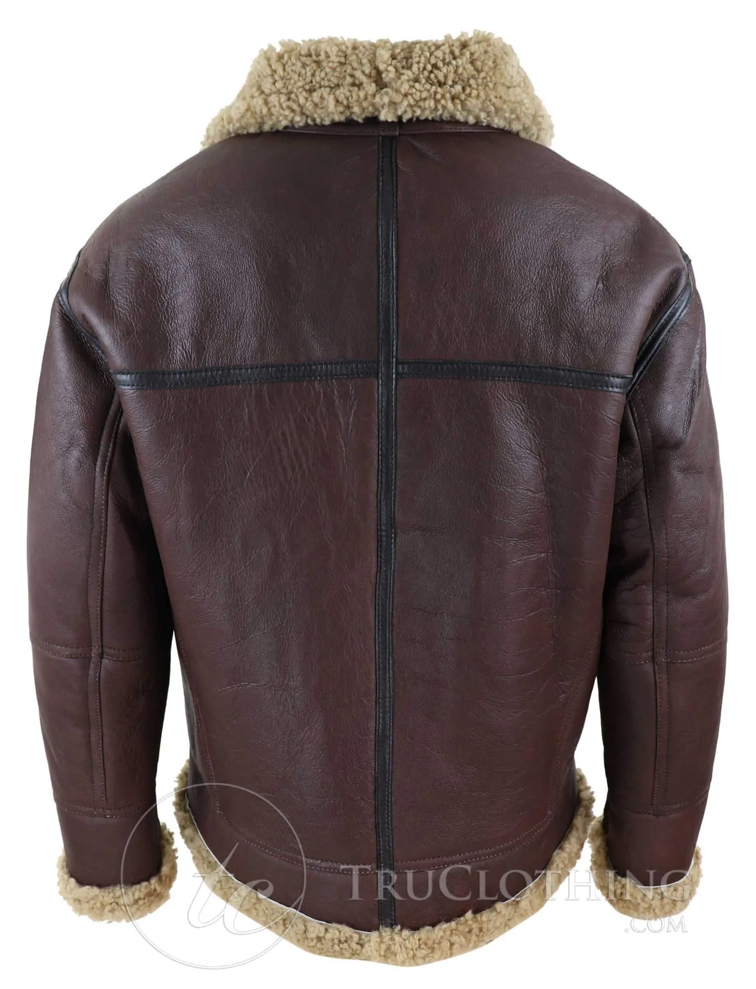 Men's Shearling Sheepskin Flying Jacket