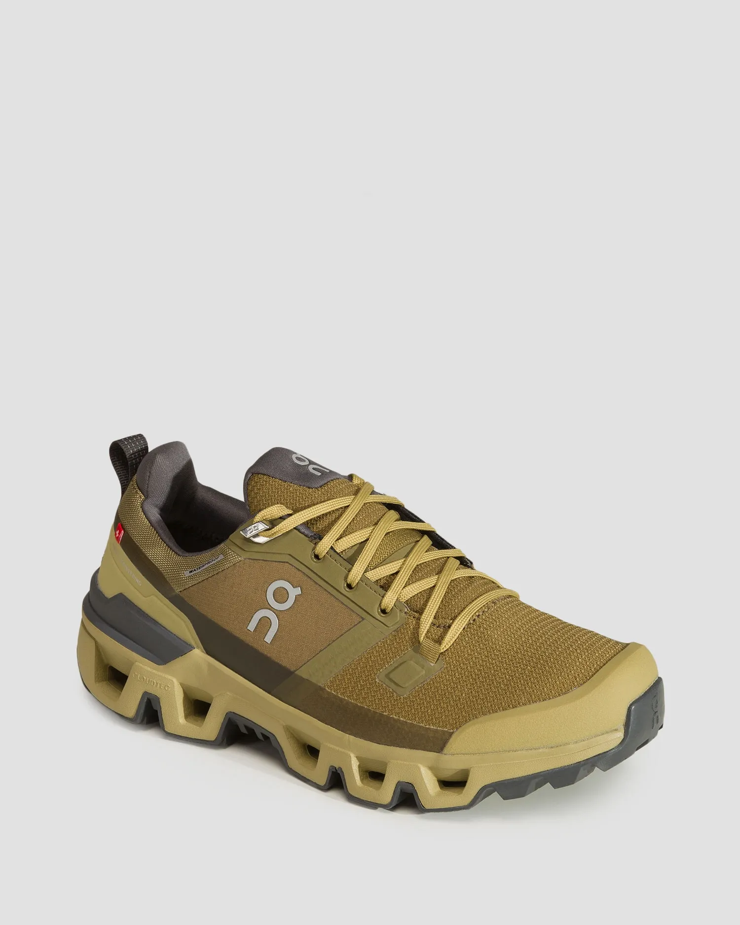 Men's trainers On Running Cloudwander Waterproof 7397822-hunter-safari