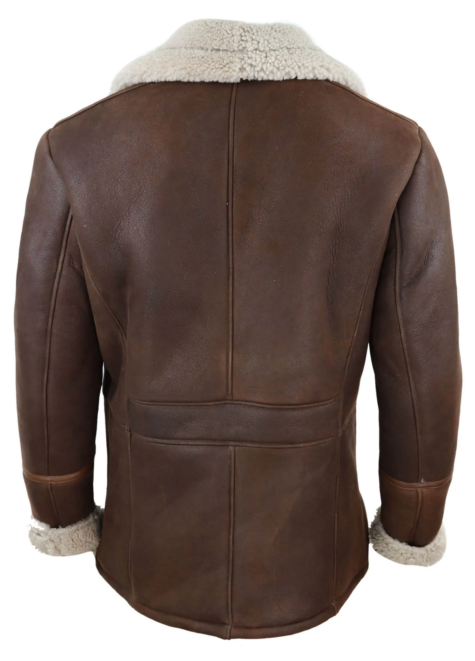 Mens Brown Sheepskin Jacket