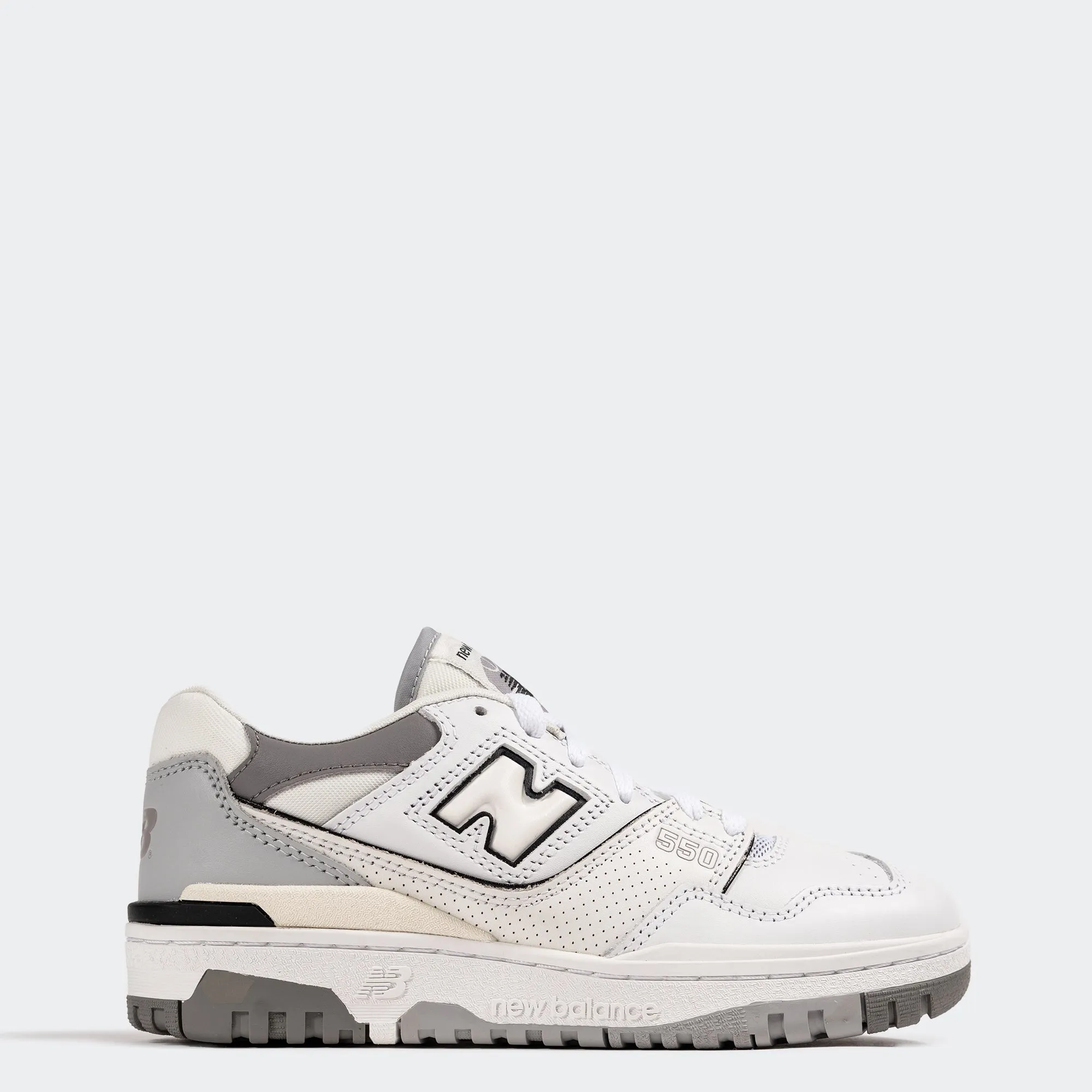 Men's New Balance 550 Shoes Salt and Pepper