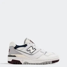 Men's New Balance 550 Shoes White Indigo Burgundy