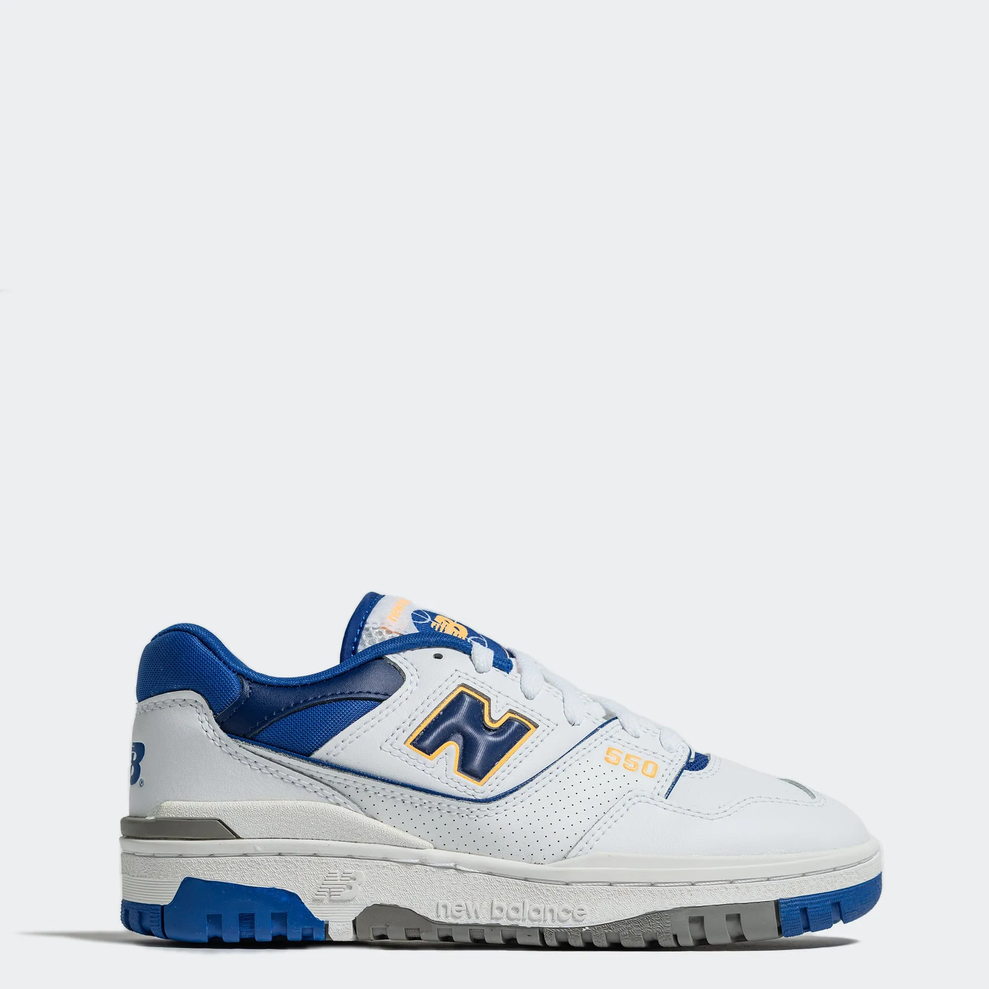 Men's New Balance 550 Shoes White Infinity Blue