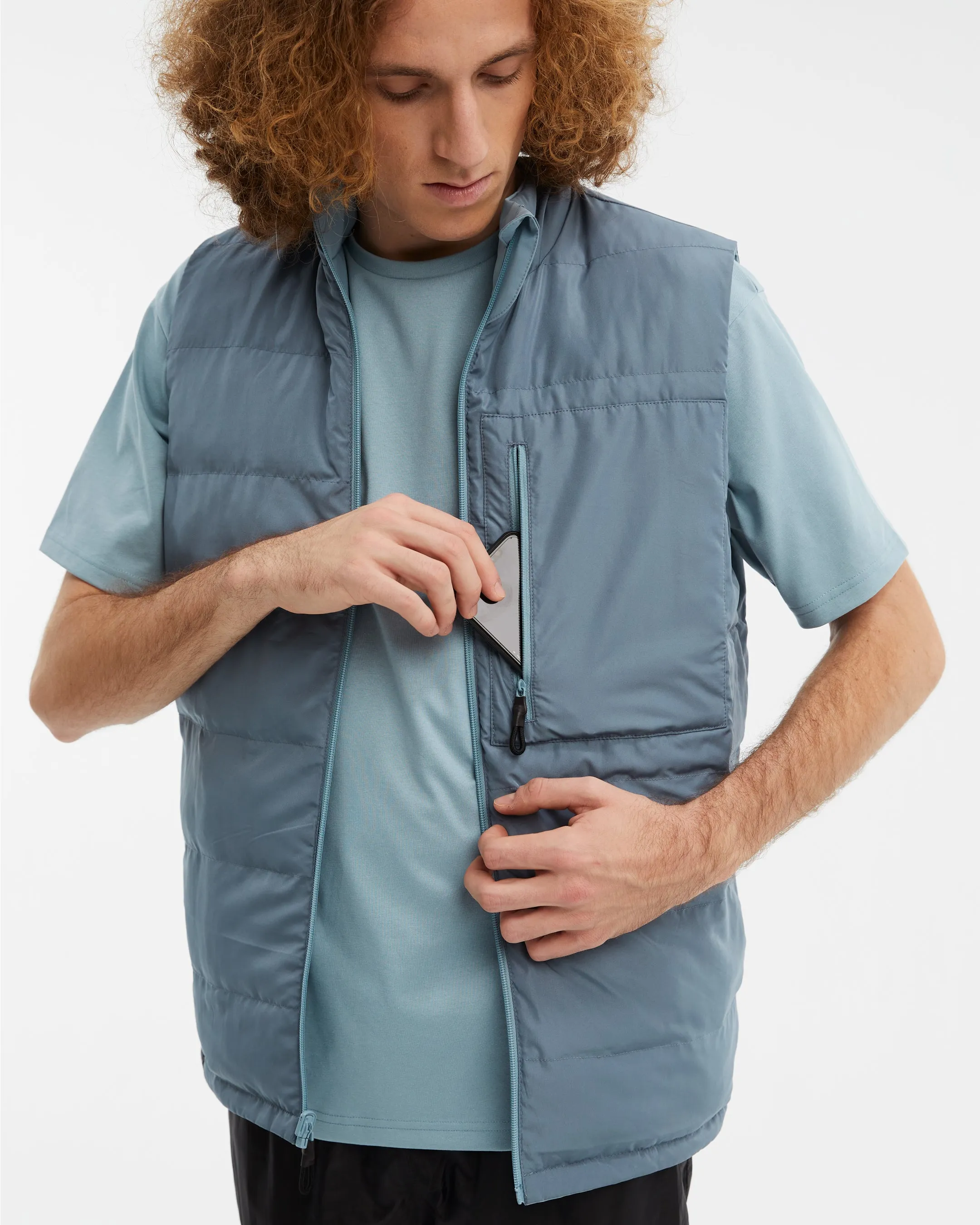 Men's NS40 Reversible Vest Citadel Blue