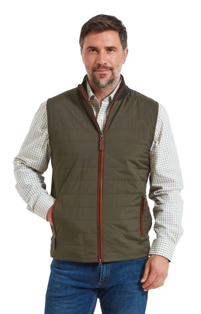 Men's Sch ffel Hybrid Quilt Aerobloc Gilet