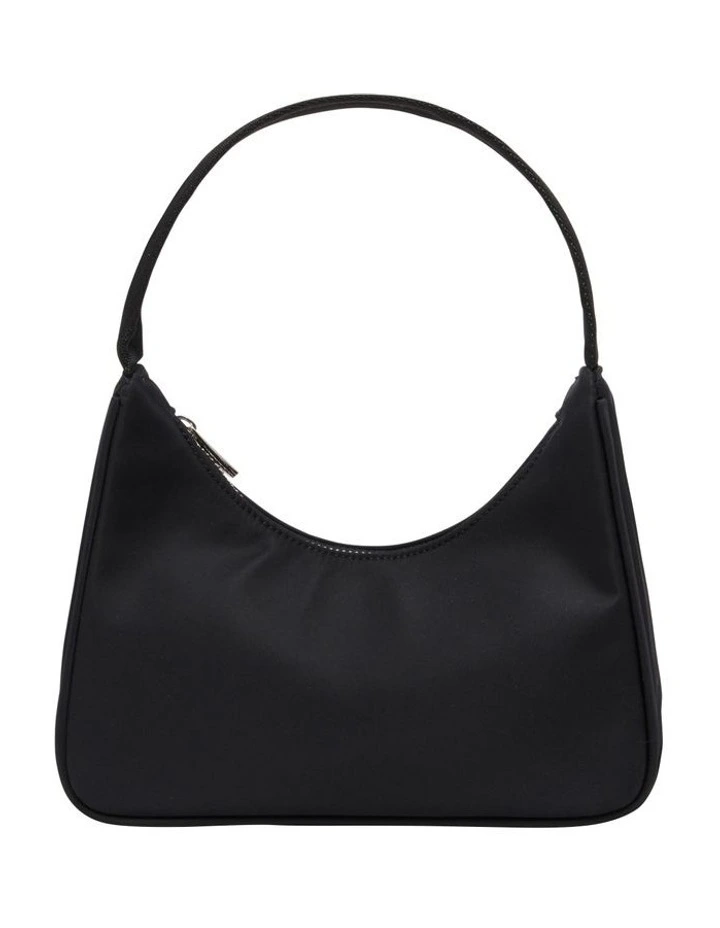 Mini Shoulder Bag in Black