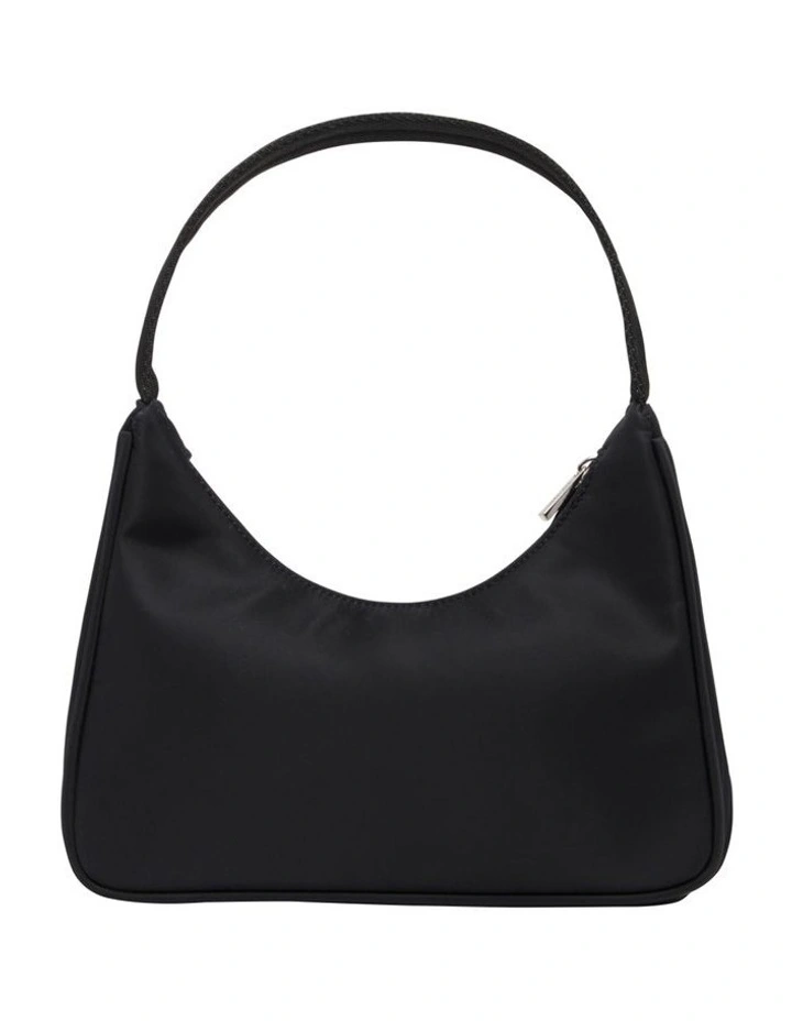 Mini Shoulder Bag in Black