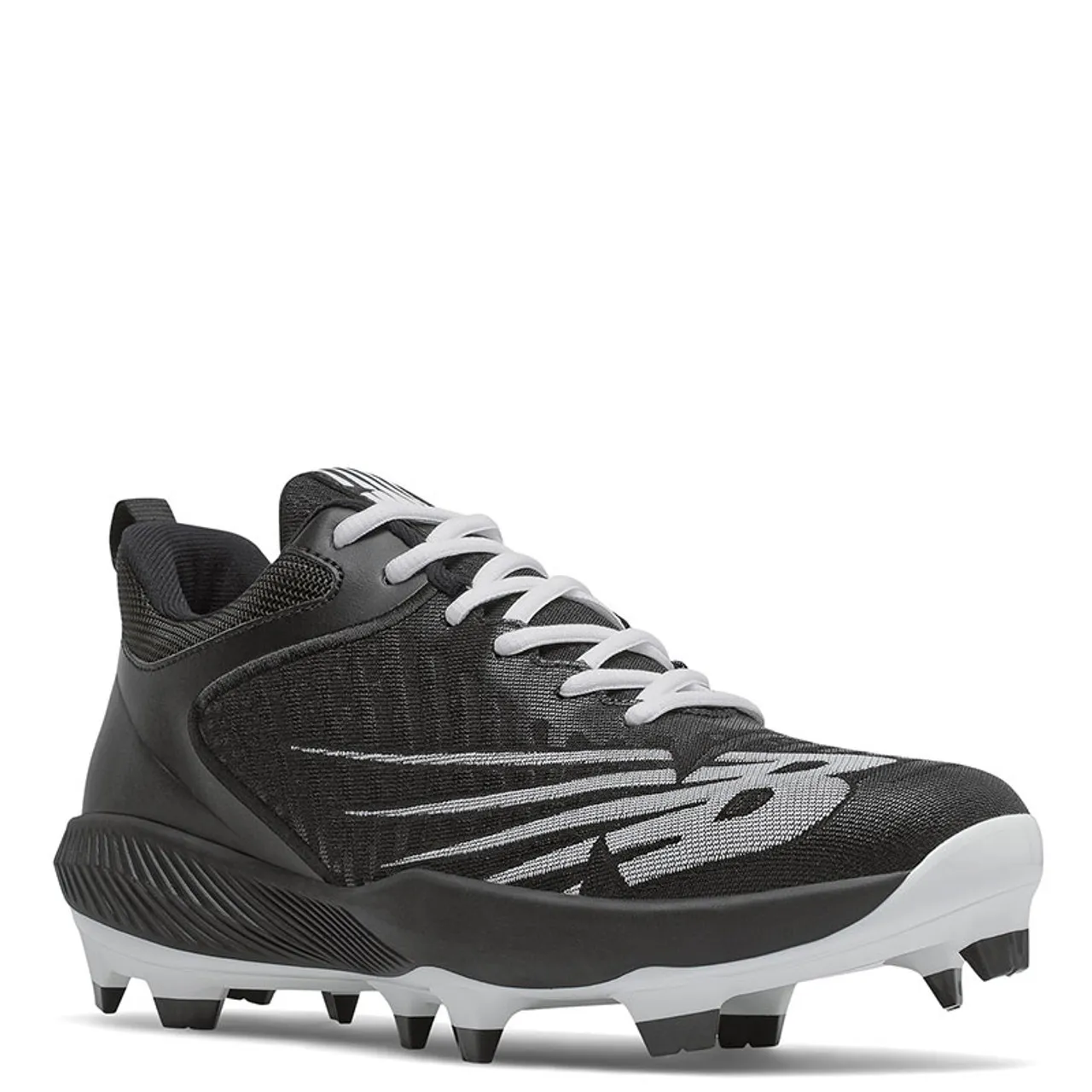 New Balance  4040v6  FUELCELL TPU-MOLDED BASEBALL CLEATS Black White