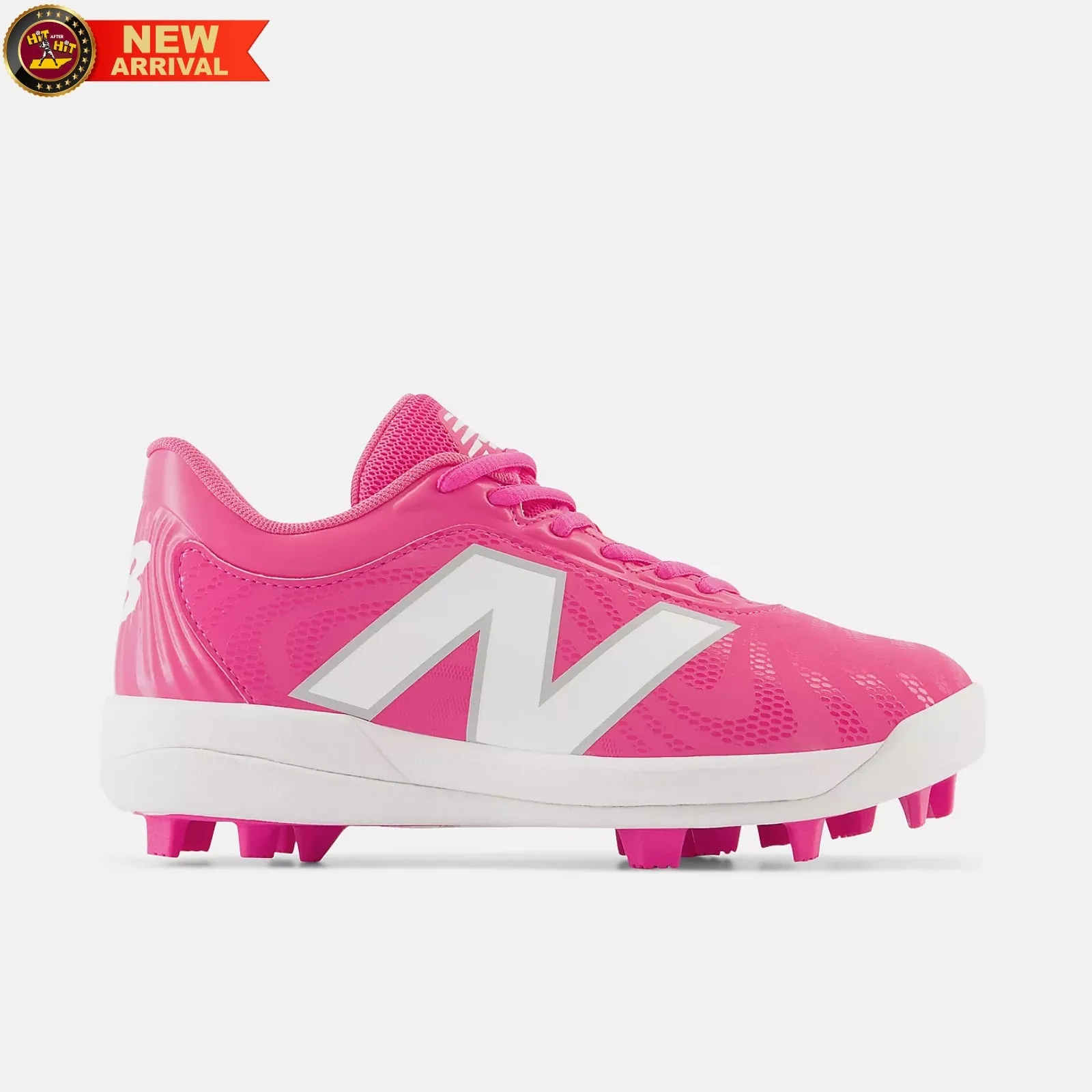 New Balance 4040v7 Youth Rubber-Molded: Hi Pink