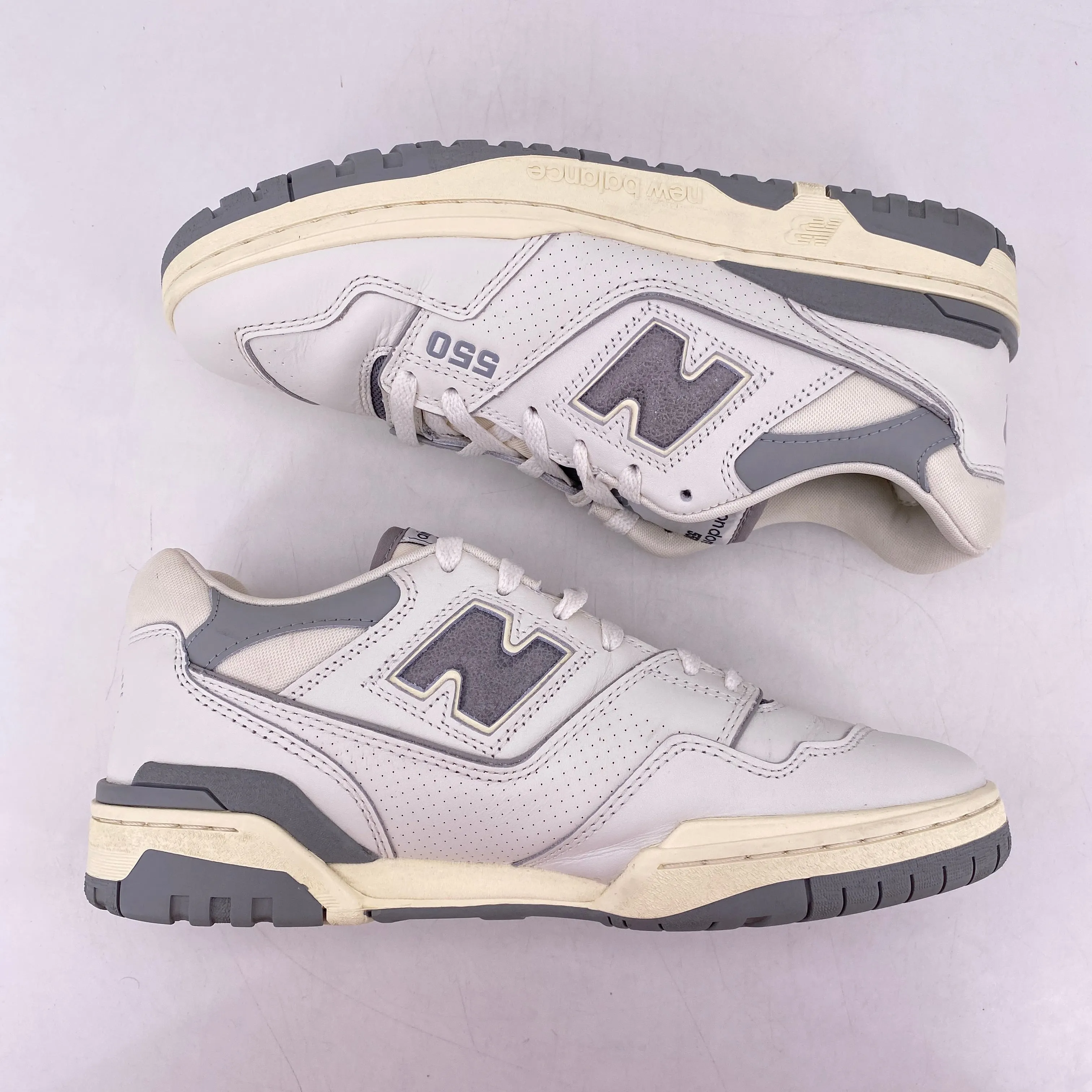 New Balance 550 / ALD White Grey 2020 Used Size 10