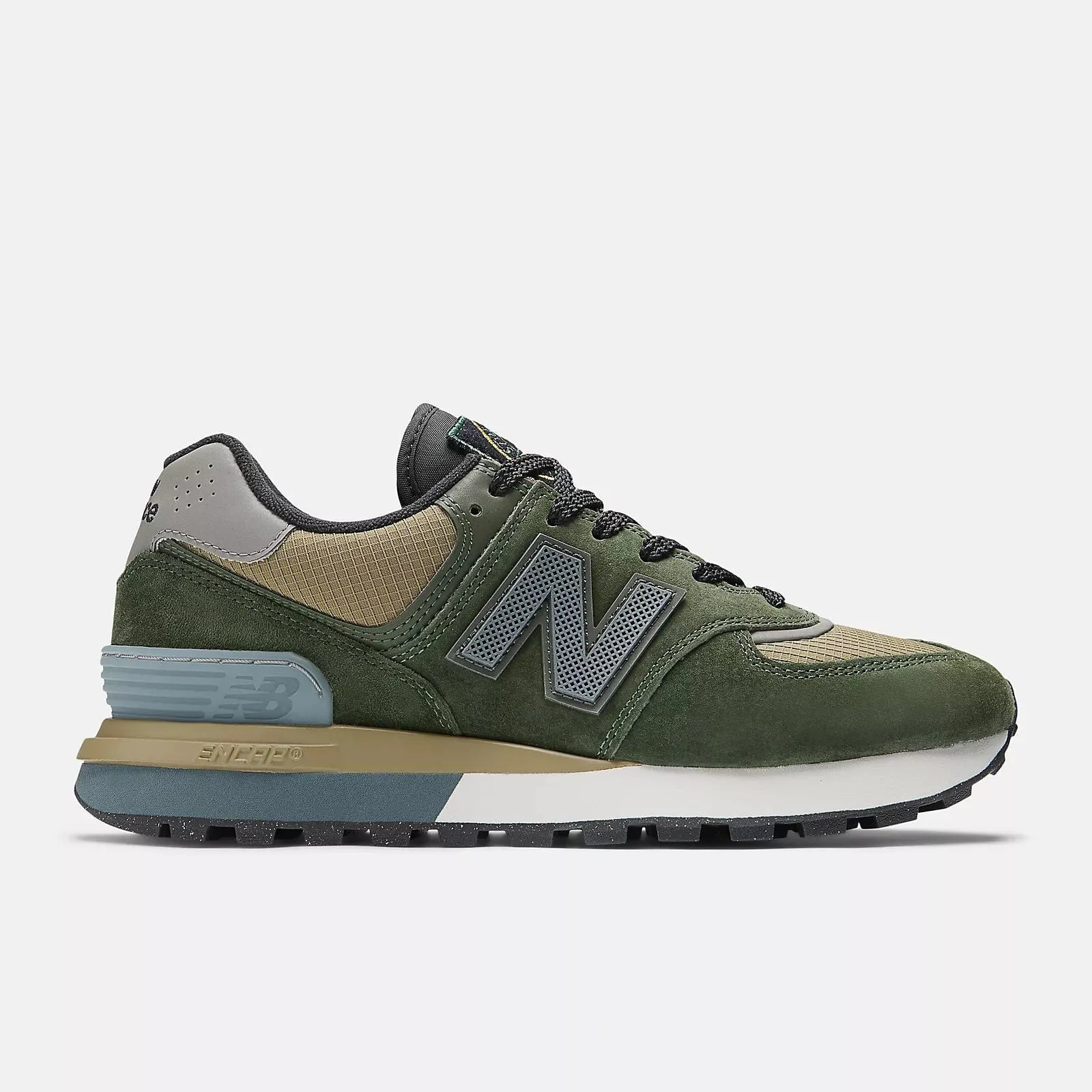 New Balance 574 Legacy Stone Island Dark Green