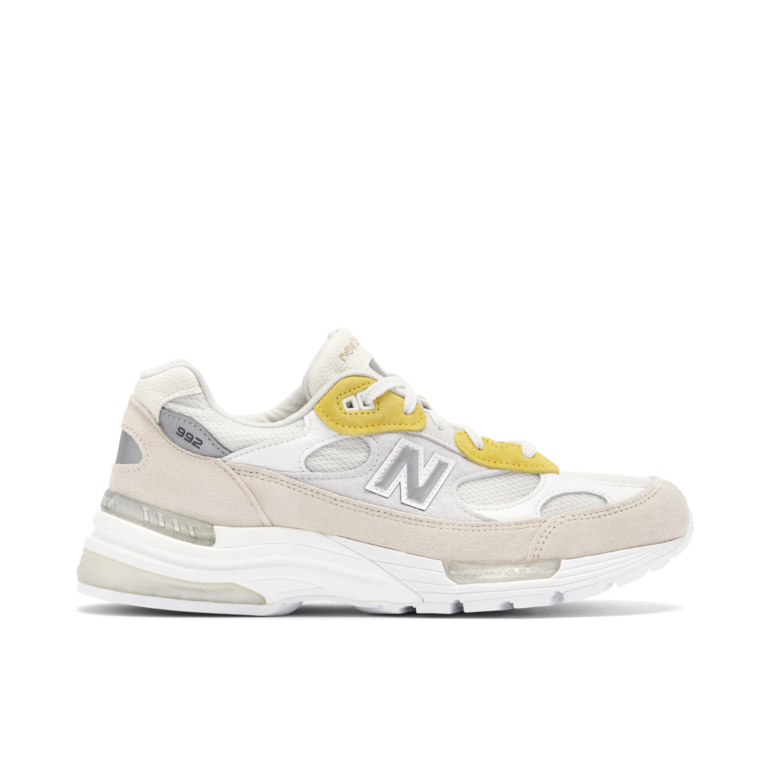 New Balance 992 x Paperboy Paris White Beige | M992PB1 | Laced