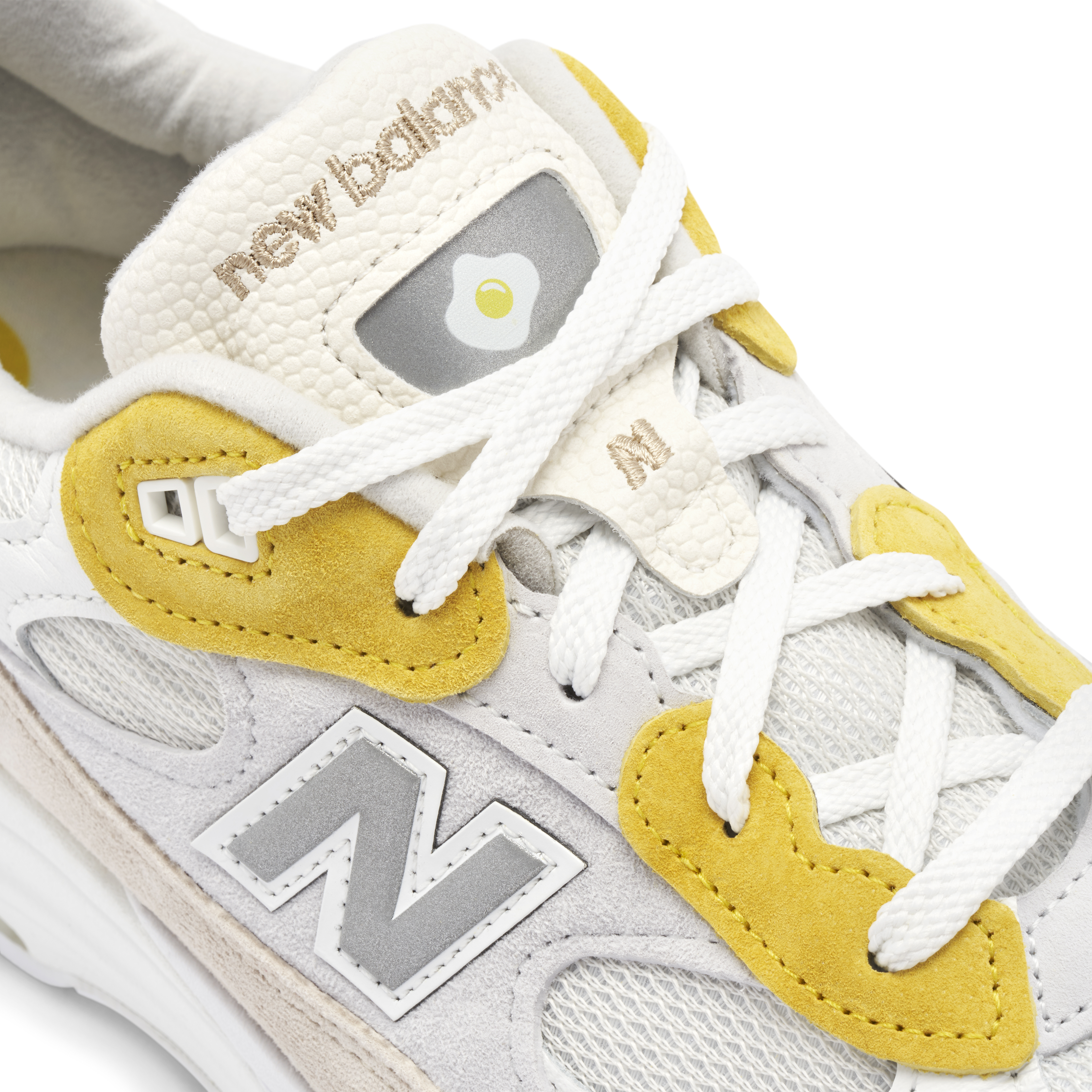 New Balance 992 x Paperboy Paris White Beige | M992PB1 | Laced