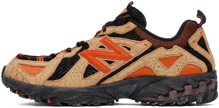 New Balance Brown & Orange Joe Freshgoods Edition 610 Sneakers