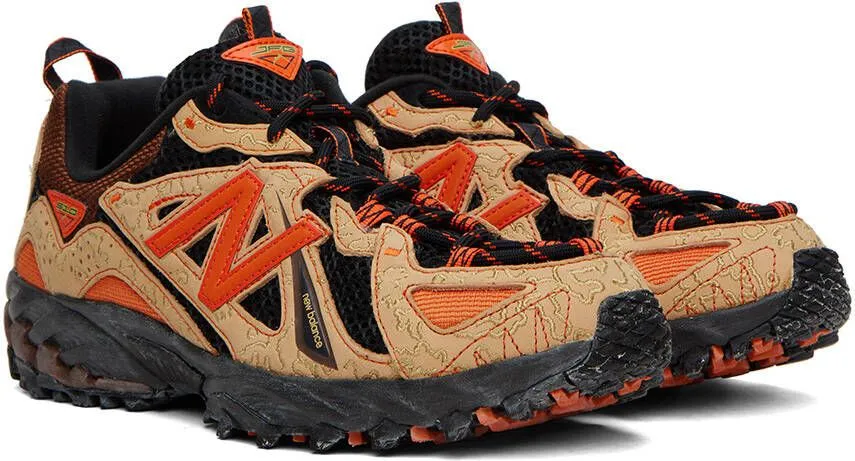 New Balance Brown & Orange Joe Freshgoods Edition 610 Sneakers