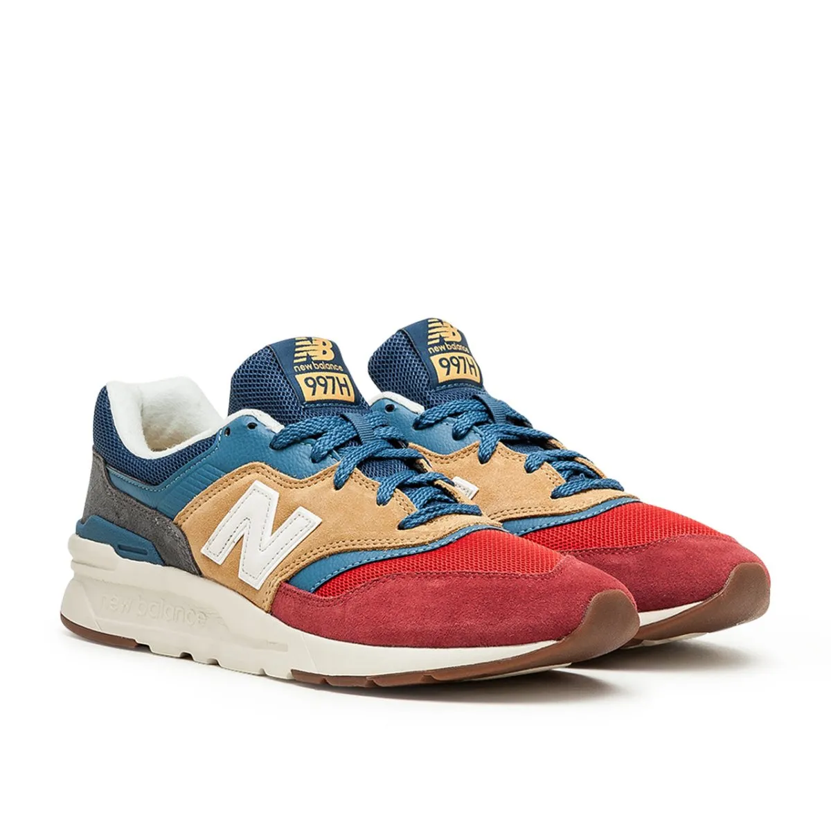 New Balance CM997HVT (Red / Yellow / Blue)