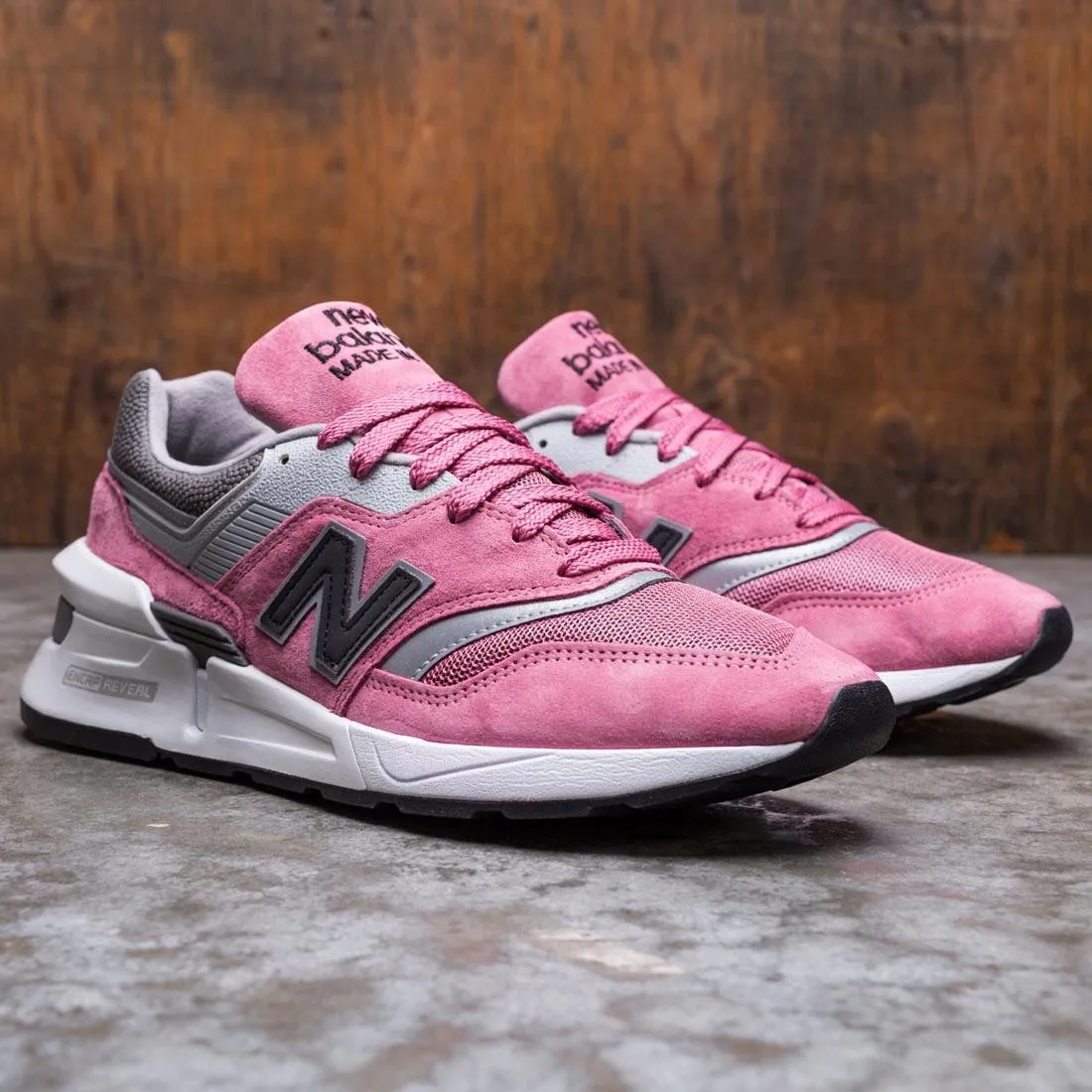 New Balance Men 997 Sport Rose M997SPG - Made In USA (pink / grey)