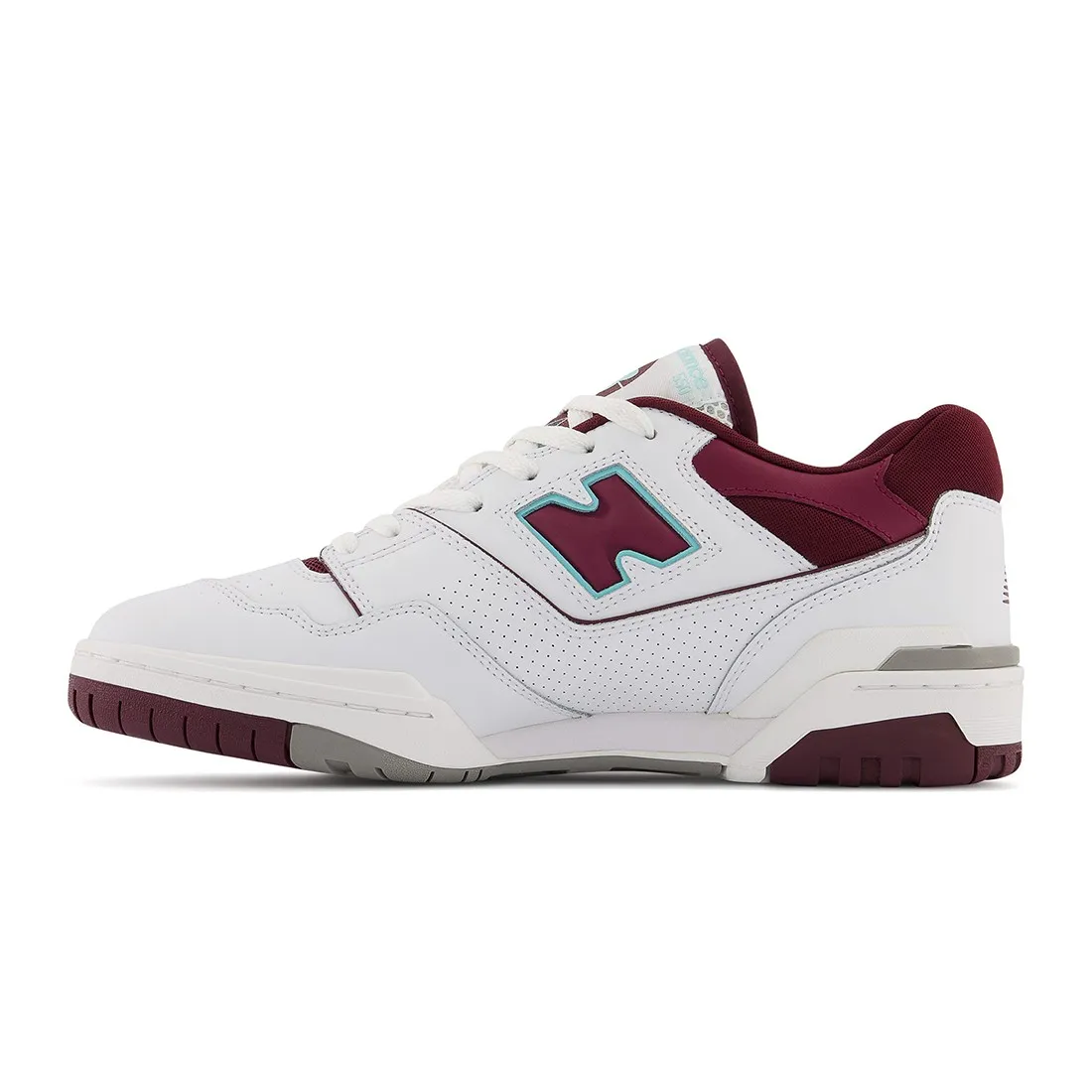 New Balance Men Aim Leon Dore 550 BB550WBG (white / burgundy)